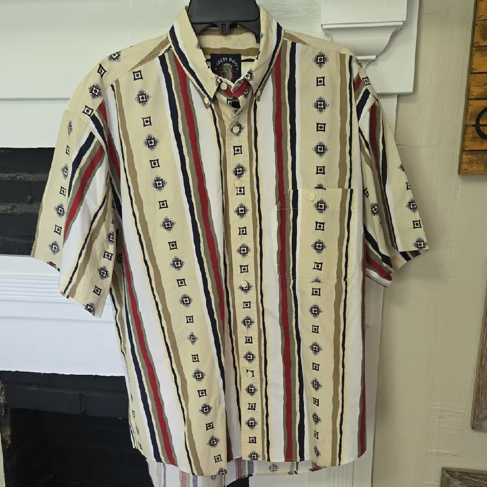 Salty Dog GANT Striped Short Sleeve Shirt - Picture 1 of 10